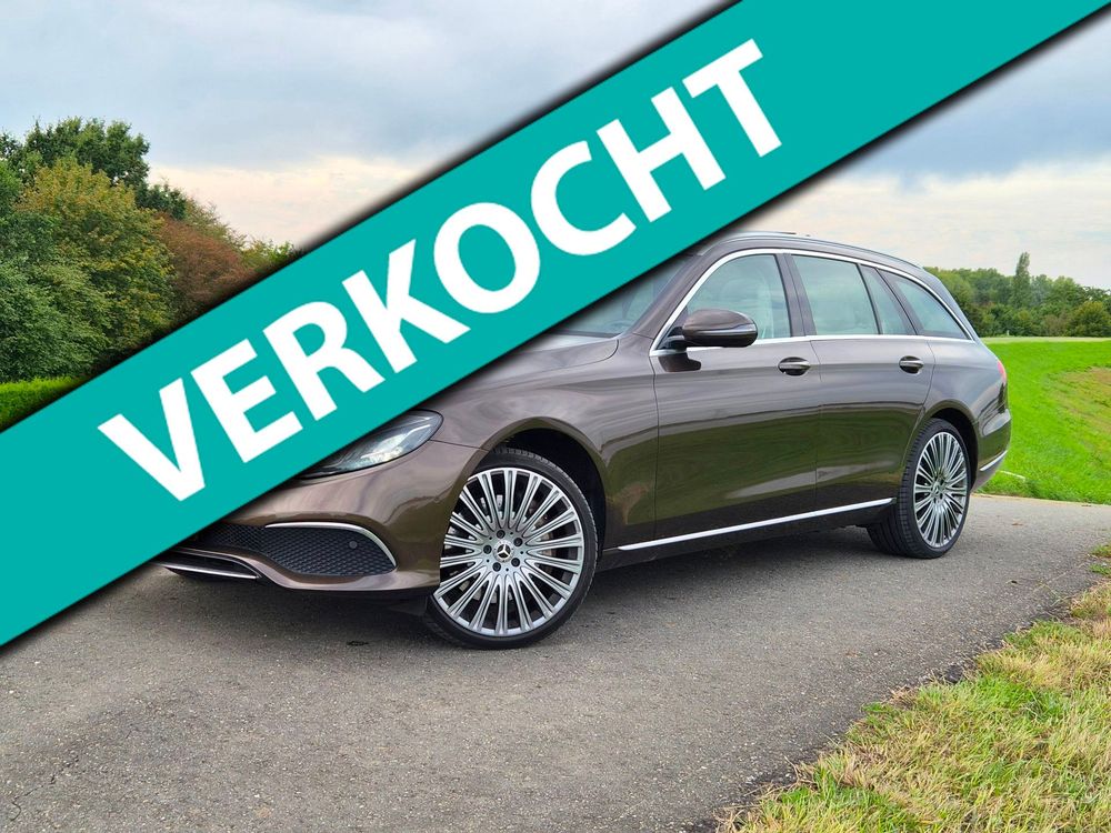 Mercedes-Benz E-klasse Estate 400 4MATIC Premium Plus Luxury
