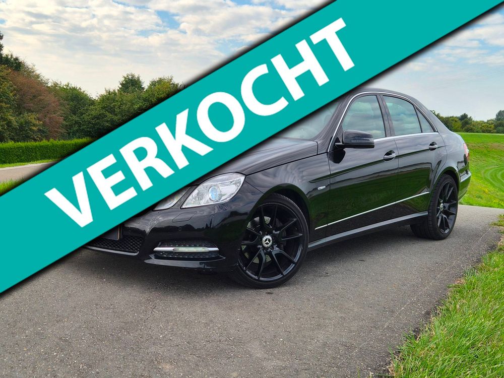 Mercedes-Benz E-klasse 200 CGI Edition Sport | Distributie Nieuw